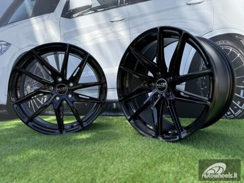 Ratlankis R21x9  5X112  ET  28  66.5  HX08F  (23140)  Black (BL)  For HAXER  (P)  (HYBRID FORGED (Front+Rear))