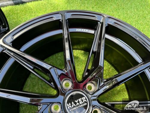 Ratlankis R21x9  5X112  ET  28  66.5  HX08F  (23140)  Black (BL)  For HAXER  (P)  (HYBRID FORGED (Front+Rear))