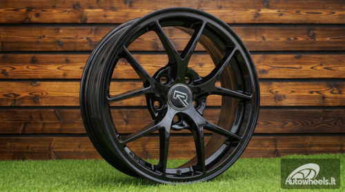 Ratlankis R15x6.5  5X100  ET  40  57.1  Y0134  Black (BL)  For RACIN  (R)
