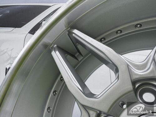 Ratlankis R19x8.5  5X120  ET  35  72.6  SSA01  (HX030)  Silver+Polished Lip (SP)  For HAXER  (Z2)  (Rear+Front)