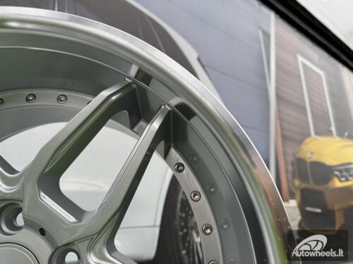 Ratlankis R19x8.5  5X120  ET  35  72.6  SSA01  (HX030)  Silver+Polished Lip (SP)  For HAXER  (Z2+Z3)  (Rear+Front)