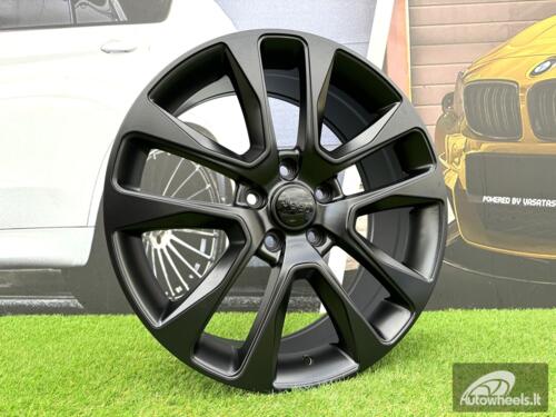 Ratlankis R20x8  5X127  ET  56  71.5  B5536  Black Half Matt (BLHM)  For JEEP  (K4)