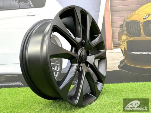 Ratlankis R20x8  5X127  ET  56  71.5  B5536  Black Half Matt (BLHM)  For JEEP  (K4)