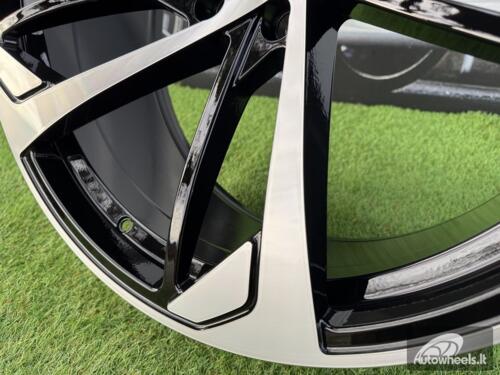 Ratlankis R20x9  5X112  ET  31  66.5  XE139  (BK5366)  Black Polished (MB)  For AUD  (K4+P)