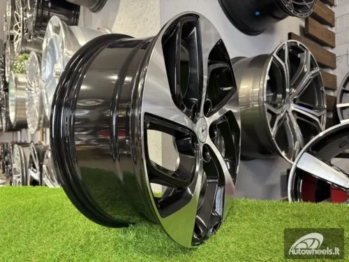 Ratlankis R17x7  5X114.3  ET  45  67.1  B1278  (BK5312)  Black Polished (MB)  For HYUND  (R)