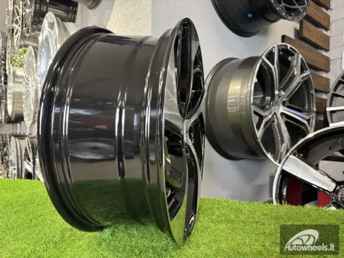 Ratlankis R17x7  5X114.3  ET  45  67.1  B1278  (BK5312)  Black Polished (MB)  For HYUND  (R)
