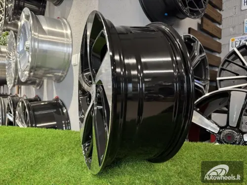Ratlankis R17x7  5X114.3  ET  45  67.1  B1278  (BK5312)  Black Polished (MB)  For HYUND  (R)