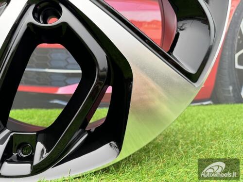 Ratlankis R17x7  5X114.3  ET  45  67.1  B1278  (BK5312)  Black Polished (MB)  For HYUND  (R+P2)