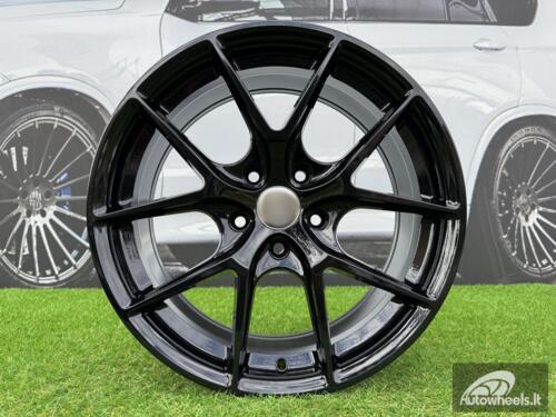 Ratlankis R17x7.5  5X112  ET  30  66.5  B5796  Black (BL)  For BMW  (R)