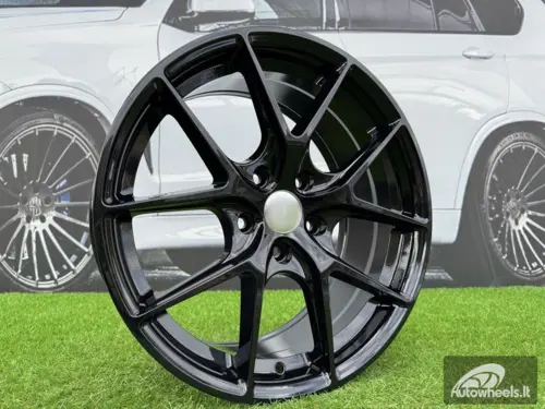 Ratlankis R17x7.5  5X112  ET  30  66.5  B5796  Black (BL)  For BMW  (R)