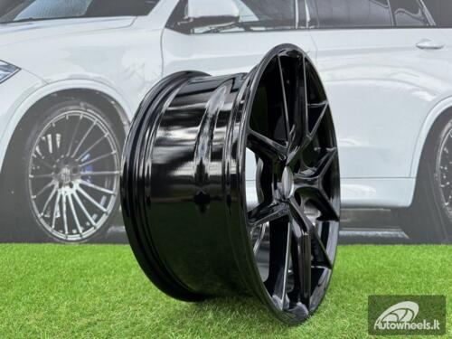 Ratlankis R17x7.5  5X112  ET  30  66.5  B5796  Black (BL)  For BMW  (R)