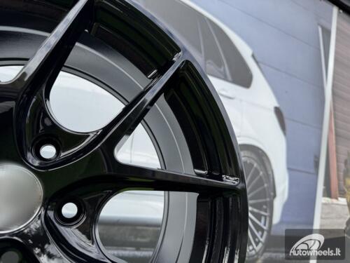 Ratlankis R17x7.5  5X112  ET  30  66.5  B5796  Black (BL)  For BMW  (R)