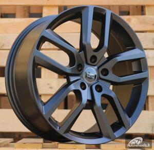 Ratlankis R18x7.5  5X114.3  ET  45  67.1  B5883  Black Half Matt (BLHM)  For RACIN  (K4)