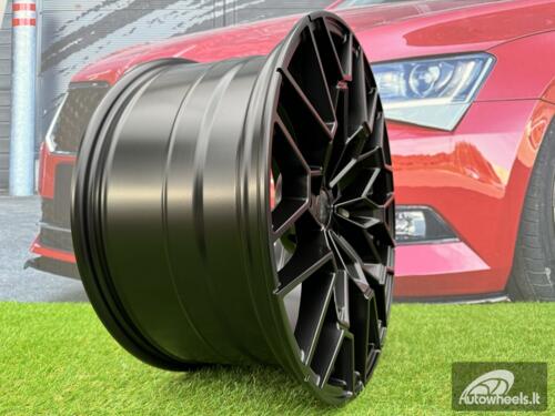 Ratlankis R20x9.5  5X120  ET  38  72.6  I0384  (BYD1883)  Black Half Matt (BLHM)  For BMW  (Z3)  (Rear+Front)