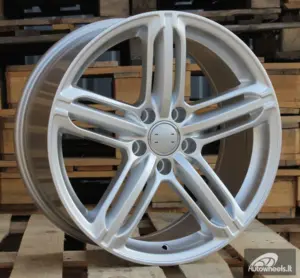 Ratlankis R18x8.5  5X112  ET  35  66.5  XF657  (BY482)  Silver Shining (SS)  For AUD  (Z3)