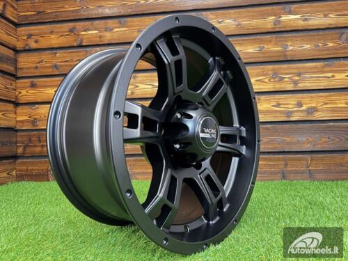 Ratlankis R16x8  6X139.7  ET  0  110.5  B5317  Black Half Matt (BLHM)  For 4X4  (R)
