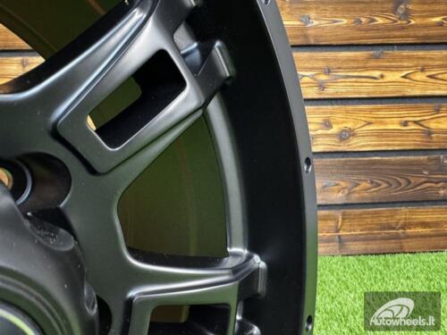 Ratlankis R16x8  6X139.7  ET  0  110.5  B5317  Black Half Matt (BLHM)  For 4X4  (R)