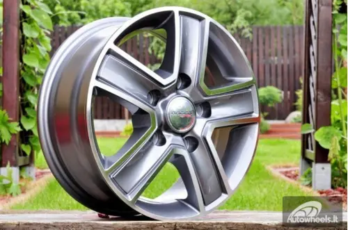 Ratlankis R16x6.5  5X130  ET  50  89.1  BK473  Grey Polished (MG)  For MER  (D4)  ((max 1250kg))