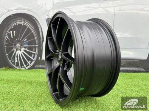 Ratlankis R16x7  5X110  ET  41  65.1  Y0134  Black Half Matt (BLHM)  For RACIN  (R)