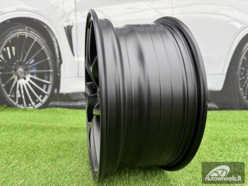 Ratlankis R16x7  5X110  ET  41  65.1  Y0134  Black Half Matt (BLHM)  For RACIN  (R)