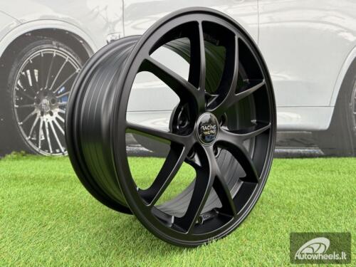 Ratlankis R16x7  5X110  ET  41  65.1  Y0134  Black Half Matt (BLHM)  For RACIN  (R)
