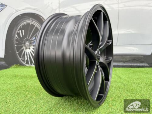 Ratlankis R16x7  5X110  ET  41  65.1  Y0134  Black Half Matt (BLHM)  For RACIN  (R)