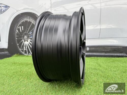 Ratlankis R16x7  5X110  ET  41  65.1  Y0134  Black Half Matt (BLHM)  For RACIN  (R)