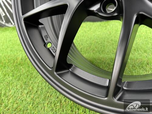 Ratlankis R16x7  5X110  ET  41  65.1  Y0134  Black Half Matt (BLHM)  For RACIN  (R)