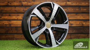 Ratlankis R16x7  4X108  ET  30  65.1  B5514  Black Polished (MB)  For PEUG  (R+Z4+L5)  ()