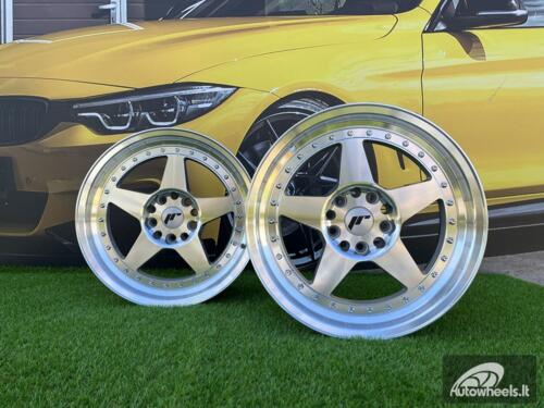 JR Wheels JR6 15x8 ET25 4x100 Silver Machined Face