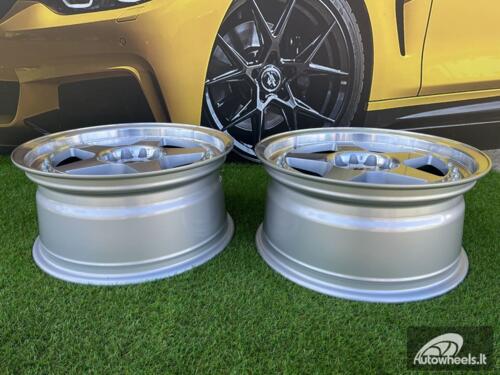 JR Wheels JR6 15x8 ET25 4x100 Silver Machined Face