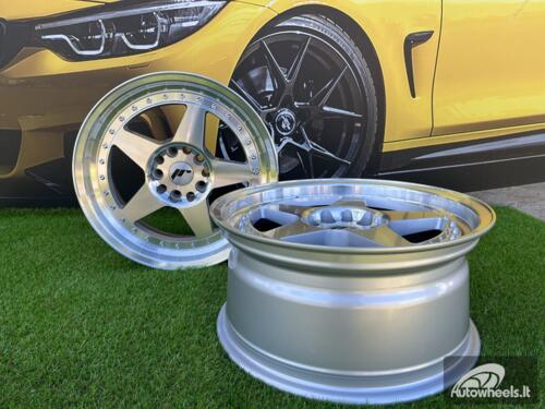 JR Wheels JR6 15x8 ET25 4x100 Silver Machined Face