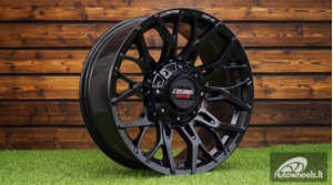 Ratlankis R18x9  6X139.7  ET  15  106.1  B1848  Black (BL)  For 4X4  (Z1)  (Milling)