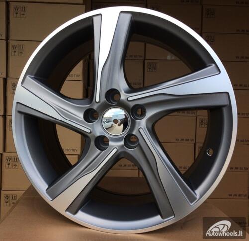 Ratlankis R18x7.5  5X108  ET  49  63.3  BY115  Grey Polished (MG)  For VOLVO  (Z4)