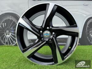 Ratlankis R18x7.5  5X108  ET  49  63.3  BY115  Black Polished (MB)  For VOLVO  (Z1)