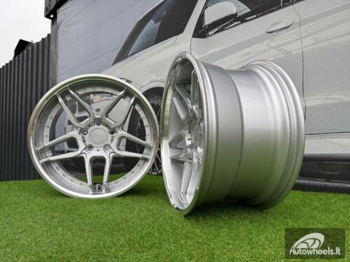 Ratlankis R19x10  5X120  ET  40  72.6  SSA01  (HX030)  Silver+Polished Lip (SP)  For HAXER  (Z2+Z4)  (Rear+Front)