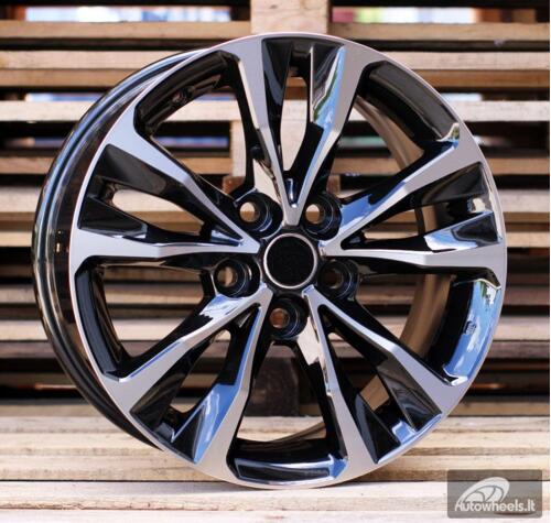 Ratlankis R17x7  5X114.3  ET  40  60.1  A5499  (BY1784)  Black Polished (MB)  For TOYOT  (Z4)