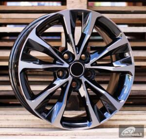 Ratlankis R17x7  5X114.3  ET  40  60.1  A5499  (BY1784)  Black Polished (MB)  For TOYOT  (Z4)