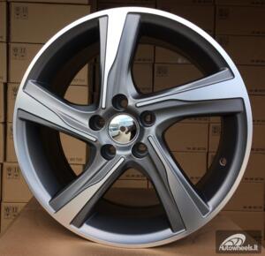 Ratlankis R17x7.5  5X108  ET  50  63.4  BY115  Grey Polished (MG)  For VOLVO  (P+R+Z4)