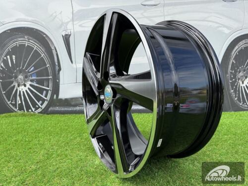 Ratlankis R17x7.5  5X108  ET  50  63.3  BY115  Black Polished (MB)  For VOLVO  (R+Z6)
