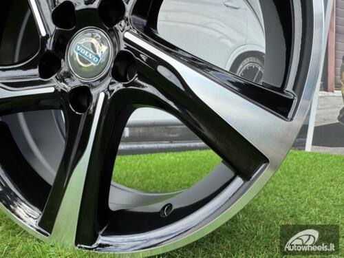 Ratlankis R17x7.5  5X108  ET  50  63.3  BY115  Black Polished (MB)  For VOLVO  (R+Z6)
