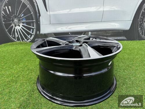 Ratlankis R17x7.5  5X108  ET  50  63.3  BY115  Black Polished (MB)  For VOLVO  (R+Z6)