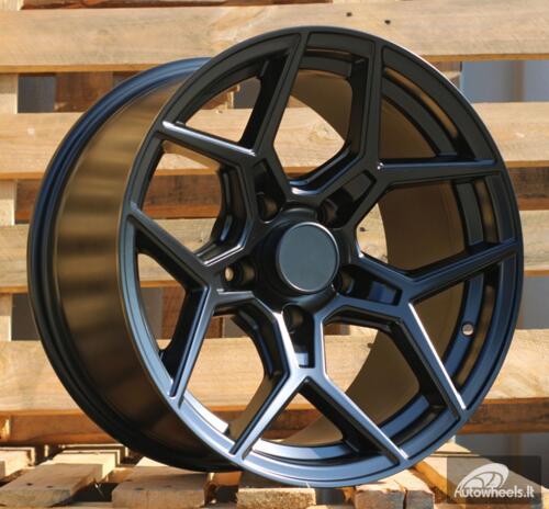 Ratlankis R17x9  5X127  ET  0  78.1  D1446  Black Half Matt (BLHM)  For 4X4  (Z4)