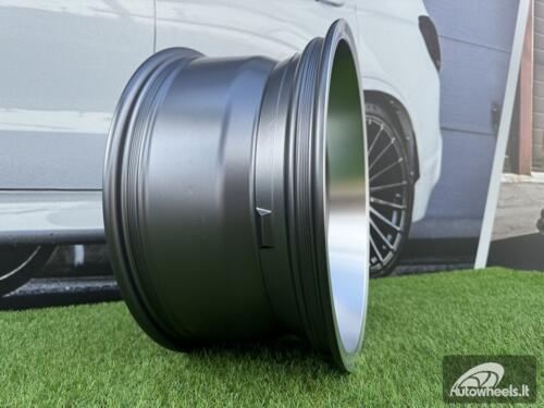 Ratlankis Negu N05 R17X8.5J 5X127 ET0 71.56 Satin Gunmetal with Diamond Cut lip