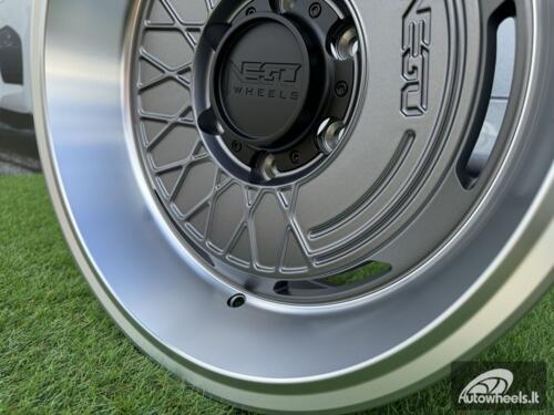 Ratlankis Negu N05 R17X8.5J 5X127 ET0 71.56 Satin Gunmetal with Diamond Cut lip