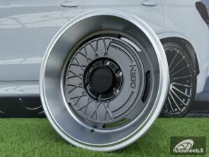 Ratlankis Negu N05 R17X8.5J 5X127 ET0 71.56 Satin Gunmetal with Diamond Cut lip