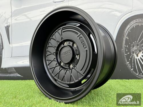 Ratlankis Negu N05 R17X8.5J 6X139.7 ET0 110 Satin Black 