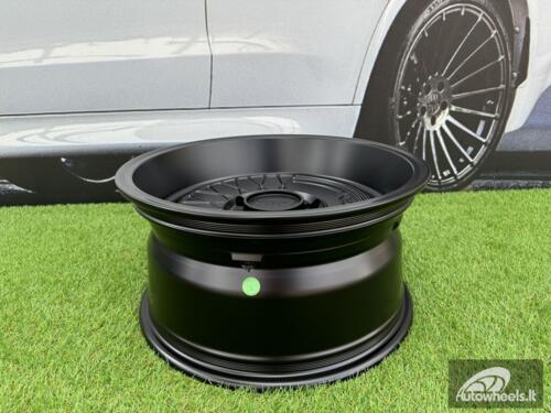 Ratlankis Negu N05 R17X8.5J 6X139.7 ET0 110 Satin Black 