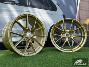 Ratlankis Mareta R19X8.5J 5X112 ET28 66.5 Frozen Gold