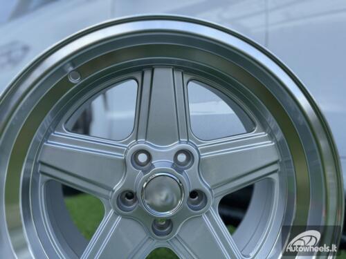 Ratlankis Mercedes Benz AMG Penta style R17x8 5X112 ET12 66.6 Silver with diamond cut lip